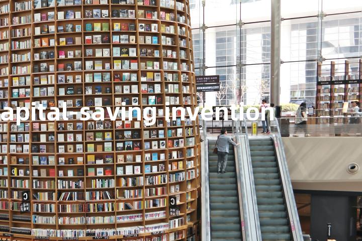 capital-saving invention单词图解，单词释义场景配图