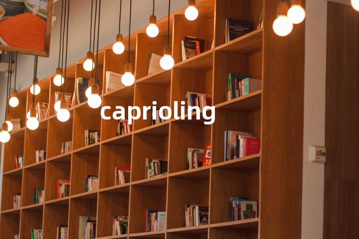 caprioling单词图解，单词释义场景配图