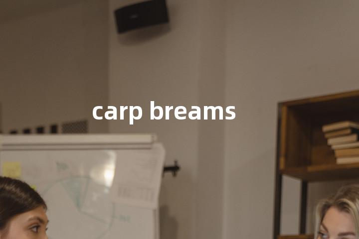 carp breams单词图解，单词释义场景配图