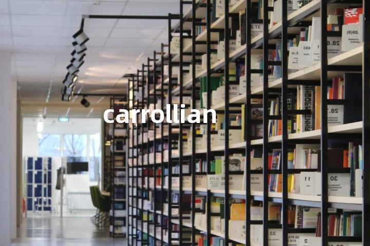 carrollian单词图解，单词释义场景配图