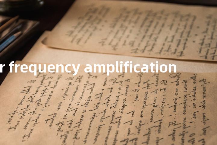 carrier frequency amplification单词图解，单词释义场景配图