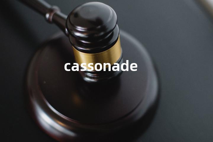 cassonade单词图解，单词释义场景配图