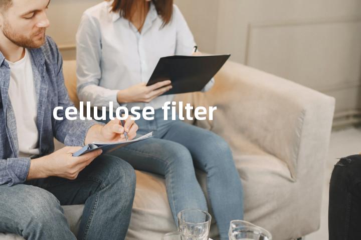 cellulose filter单词图解，单词释义场景配图