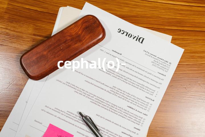 cephal(o)-单词图解，单词释义场景配图