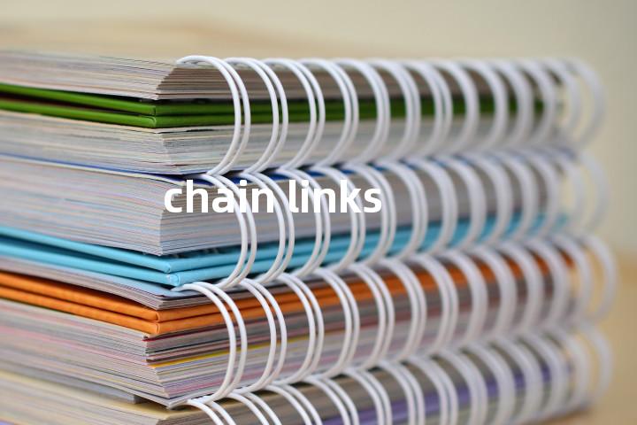 chain links单词图解，单词释义场景配图