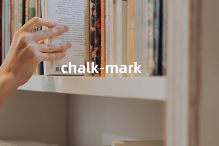 chalk-mark单词图解，单词释义场景配图