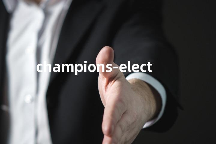 champions-elect单词图解，单词释义场景配图
