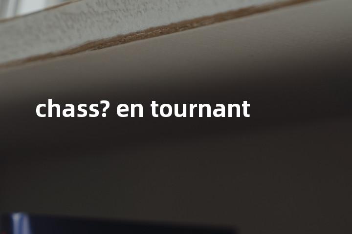 chass? en tournant单词图解，单词释义场景配图
