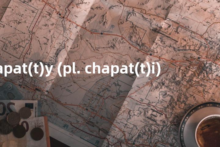 chapat(t)y (pl. chapat(t)i)单词图解，单词释义场景配图