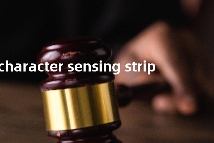 character sensing strip单词图解，单词释义场景配图