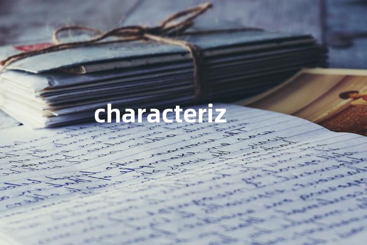 characterize