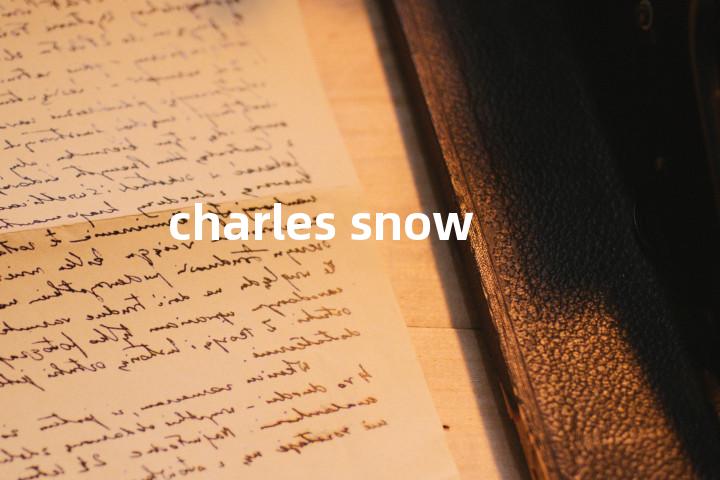 charles snow单词图解，单词释义场景配图