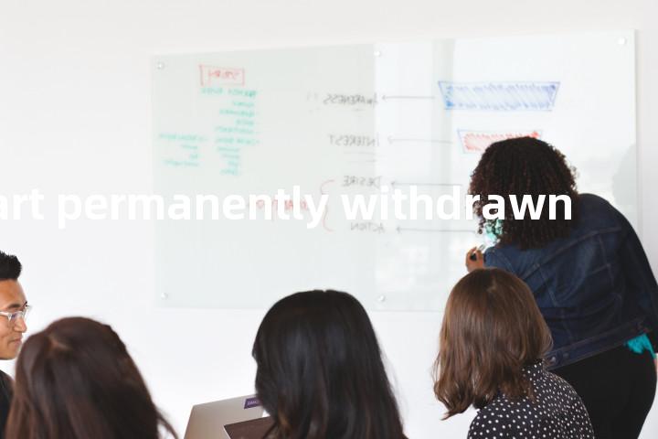 chart permanently withdrawn单词图解，单词释义场景配图
