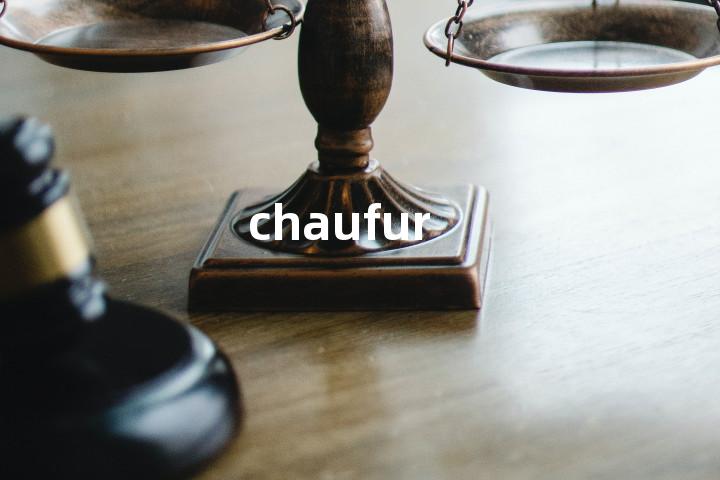 chaufur单词图解，单词释义场景配图
