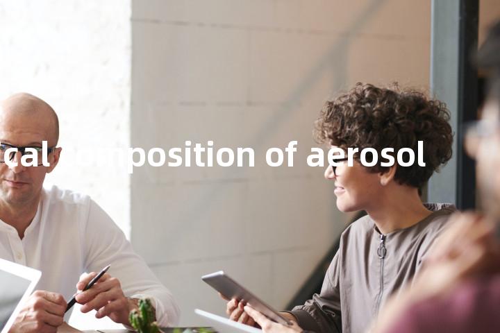 chemical composition of aerosol单词图解，单词释义场景配图