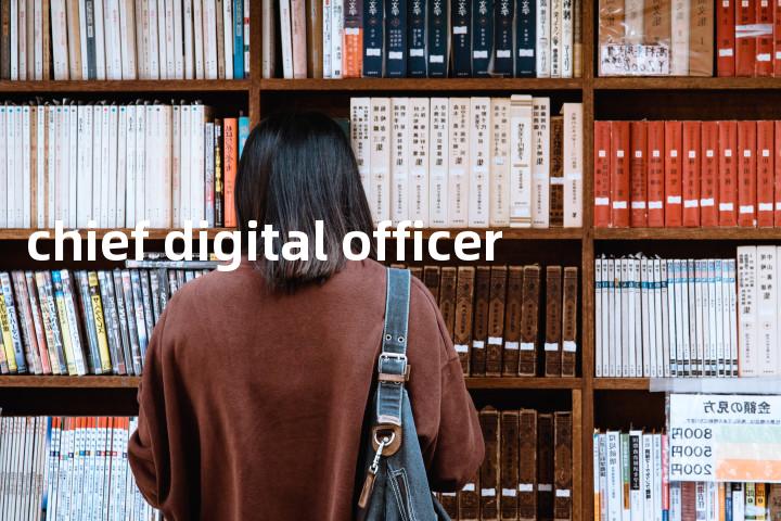 chief digital officer单词图解，单词释义场景配图