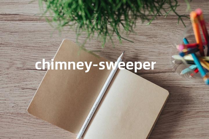 chimney-sweeper单词图解，单词释义场景配图