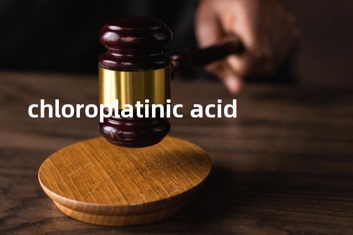 chloroplatinic acid单词图解，单词释义场景配图