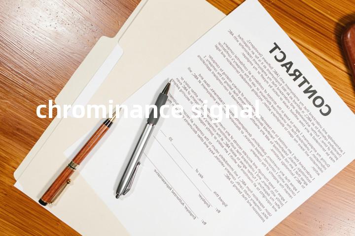 chrominance signal单词图解，单词释义场景配图