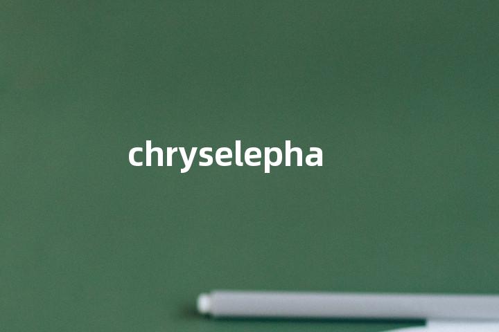 chryselephantine