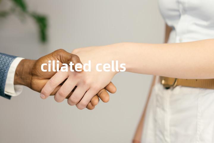 ciliated cells单词图解，单词释义场景配图