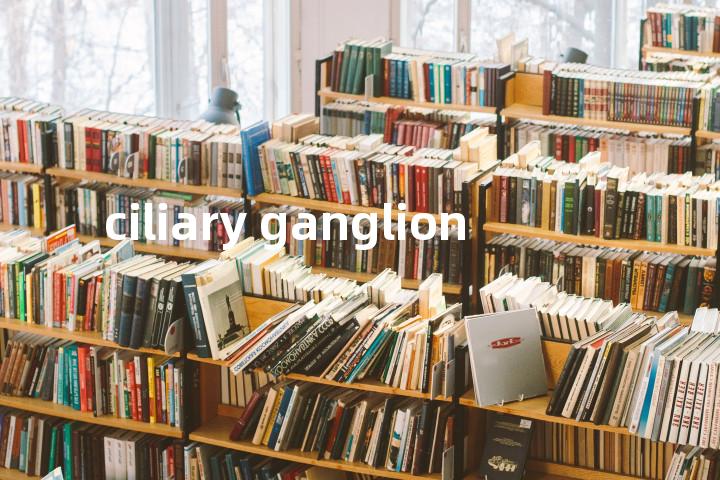 ciliary ganglion单词图解，单词释义场景配图