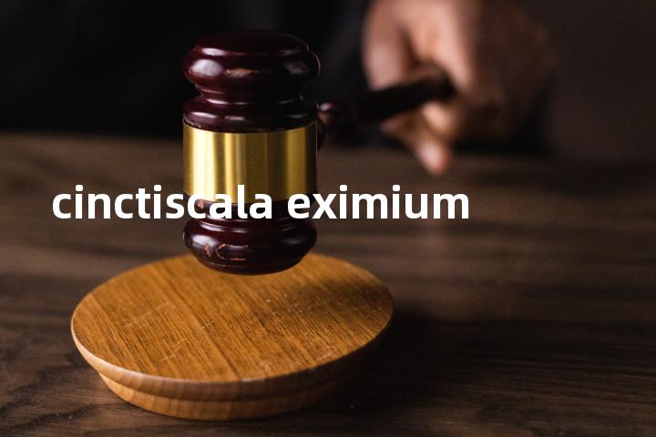 cinctiscala eximium单词图解，单词释义场景配图