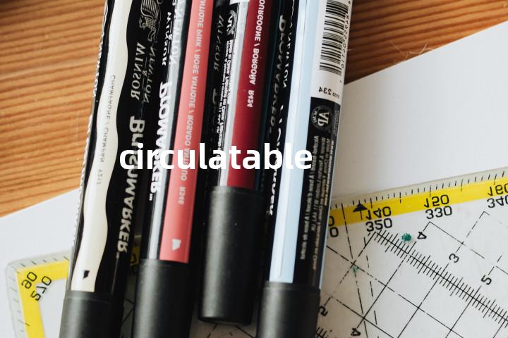 circulatable单词图解，单词释义场景配图