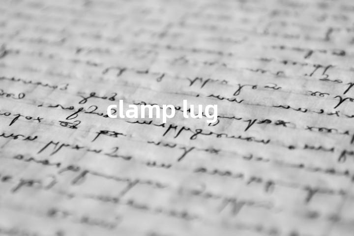clamp lug单词图解，单词释义场景配图