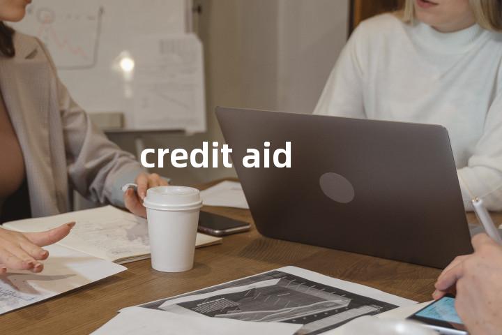 credit aid单词图解，单词释义场景配图