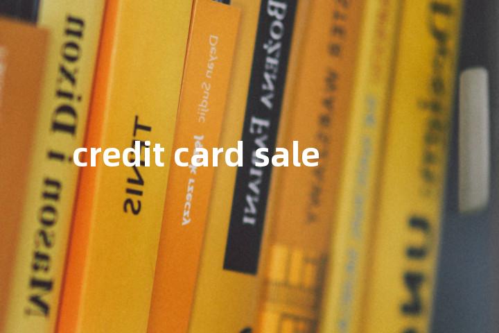 credit card sale单词图解，单词释义场景配图