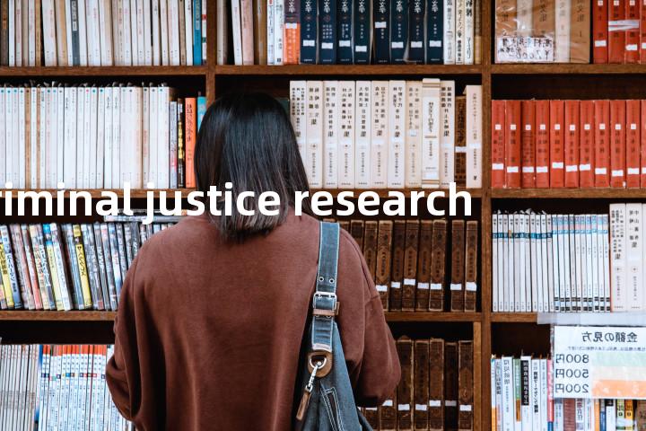 criminal justice research单词图解，单词释义场景配图