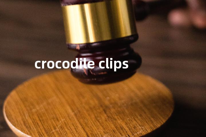 crocodile clips单词图解，单词释义场景配图