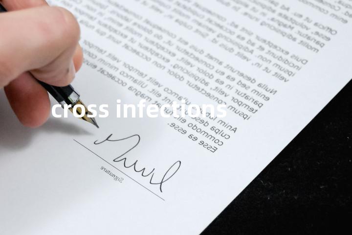 cross infections单词图解，单词释义场景配图