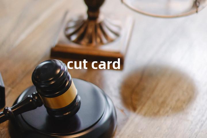 cut card单词图解，单词释义场景配图