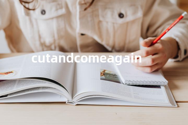 cutandcomeagain单词图解，单词释义场景配图
