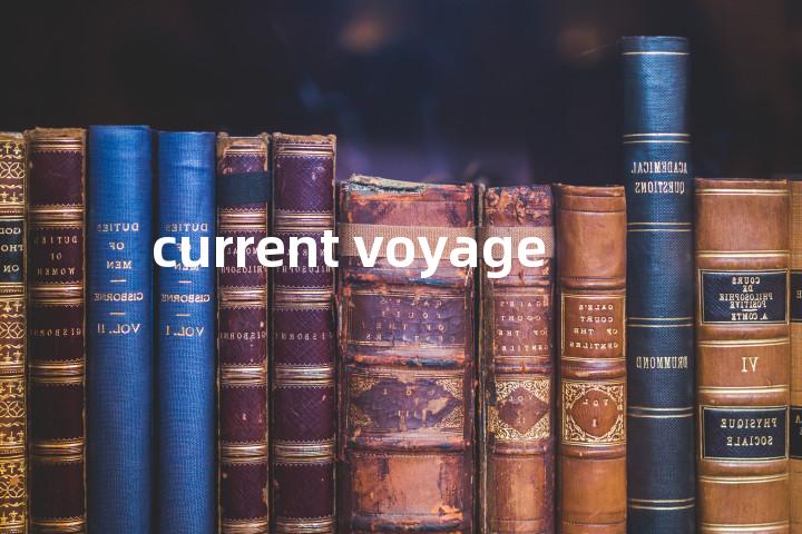 current voyage单词图解，单词释义场景配图