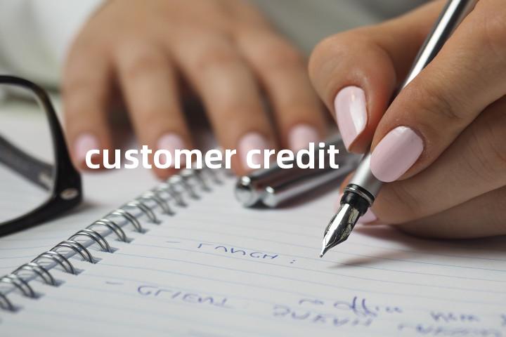 customer credit单词图解，单词释义场景配图