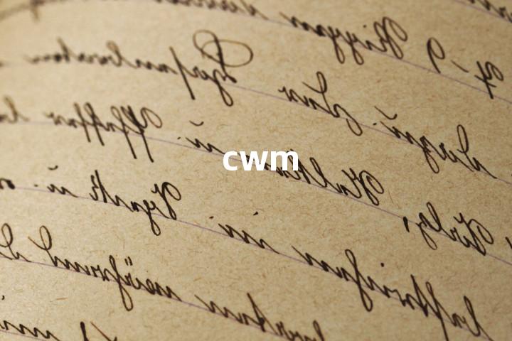 cwm