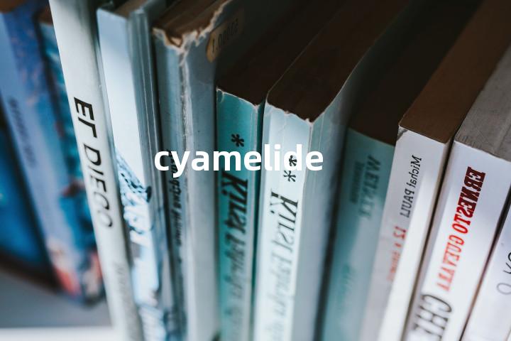 cyamelide单词图解，单词释义场景配图