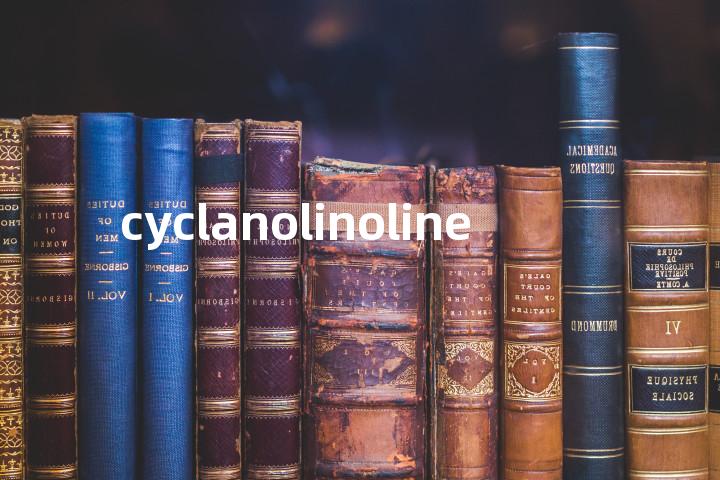 cyclanolinoline单词图解，单词释义场景配图