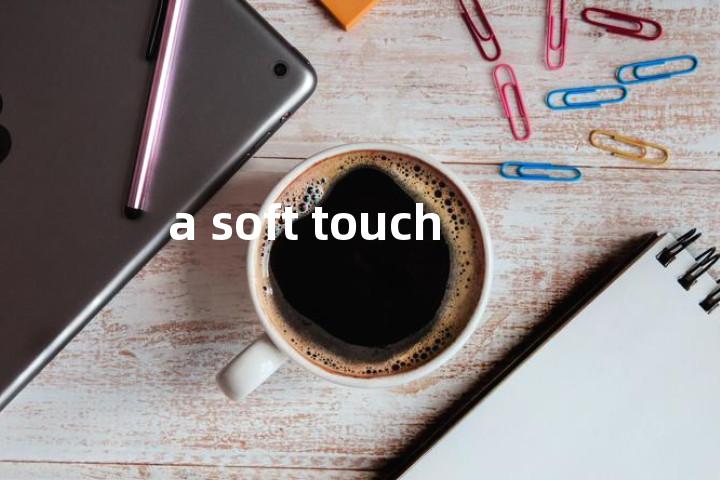 a soft touch单词图解，单词释义场景配图