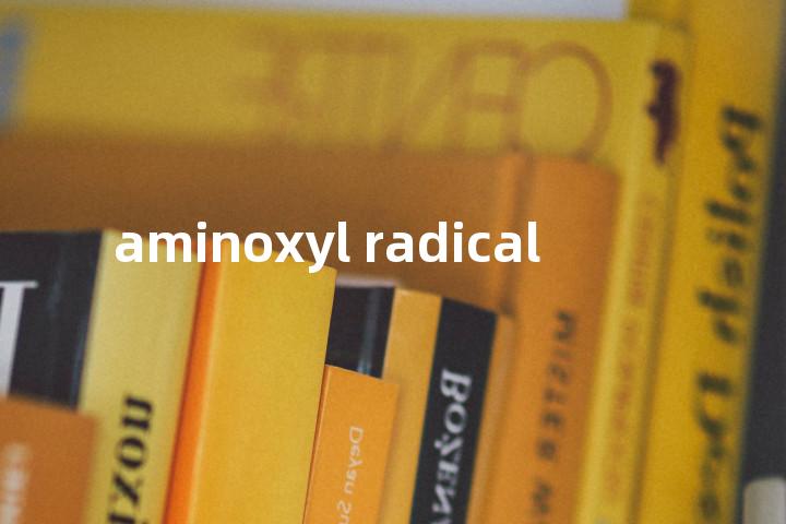 aminoxyl radical单词图解，单词释义场景配图