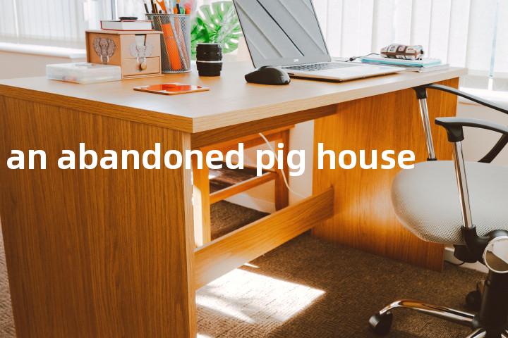an abandoned pig house单词图解，单词释义场景配图