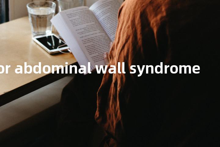 anterior abdominal wall syndrome单词图解，单词释义场景配图