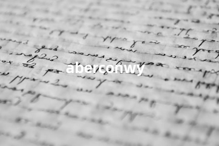 aberconwy单词图解，单词释义场景配图