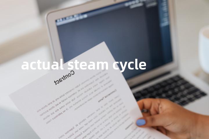 actual steam cycle单词图解，单词释义场景配图