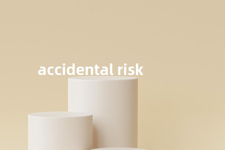 accidental risk单词图解，单词释义场景配图