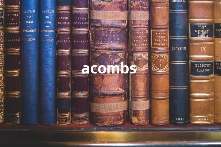 acombs单词图解，单词释义场景配图