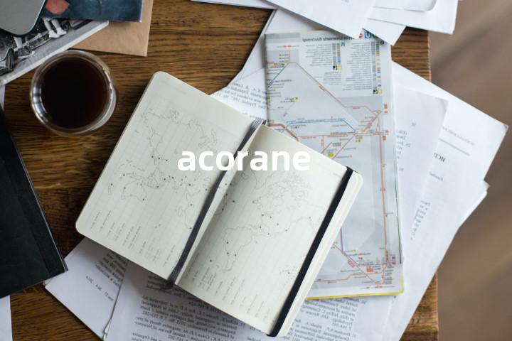 acorane单词图解，单词释义场景配图